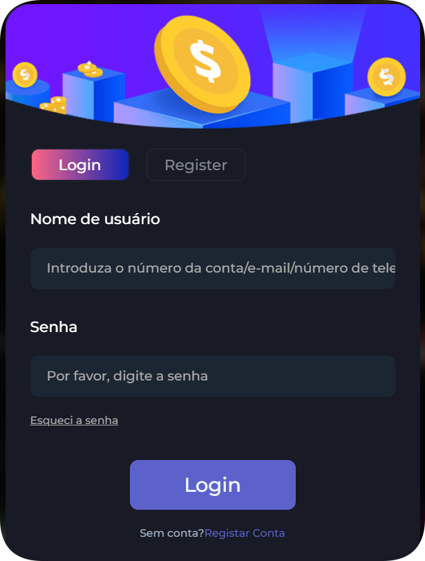 Figura 2 do login da LOBO888