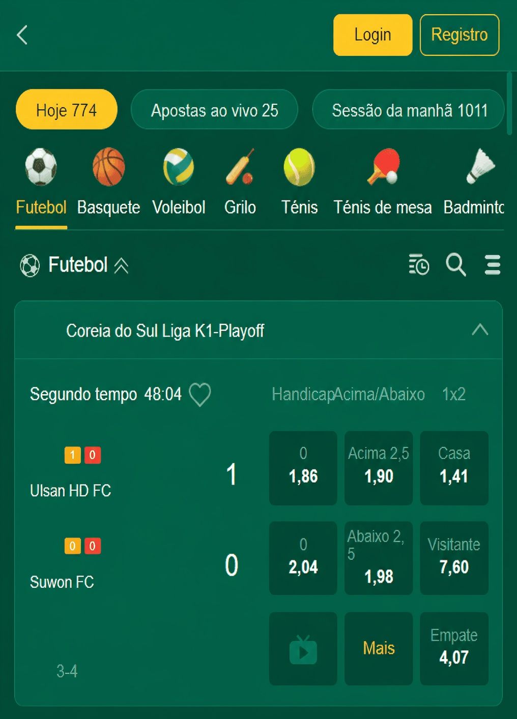 LOBO888 Esporte